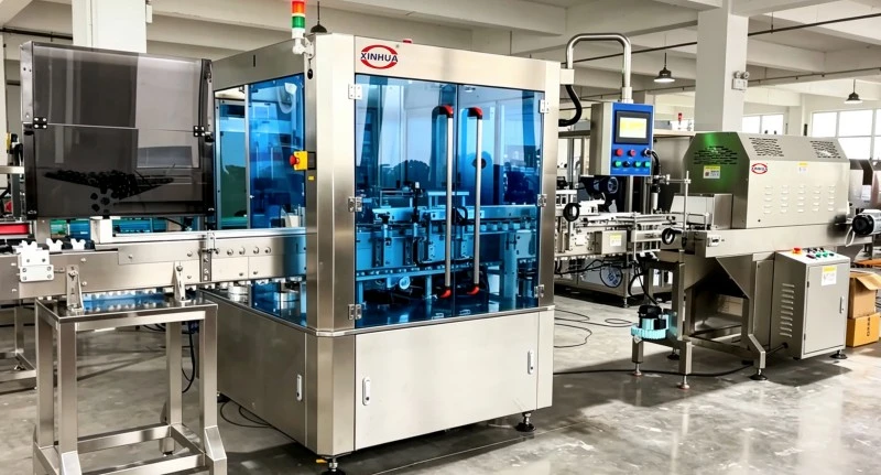 Pencil And Cylinder Sleeve Labeling Machine
