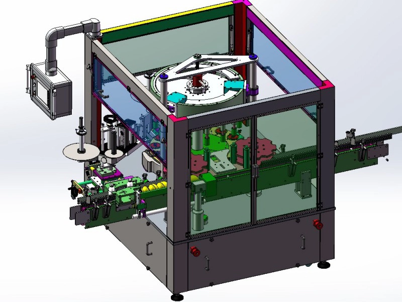 Yogurt Bottle Self Adhesive Labeling Machine